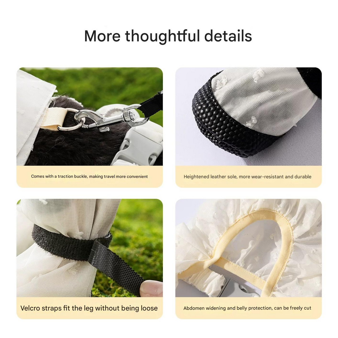 Anti-Dust Pants with Shoes - Wigglytailneeds